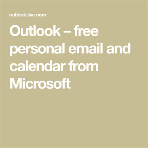 potlouk|Outlook – free personal email and calendar from Microsoft